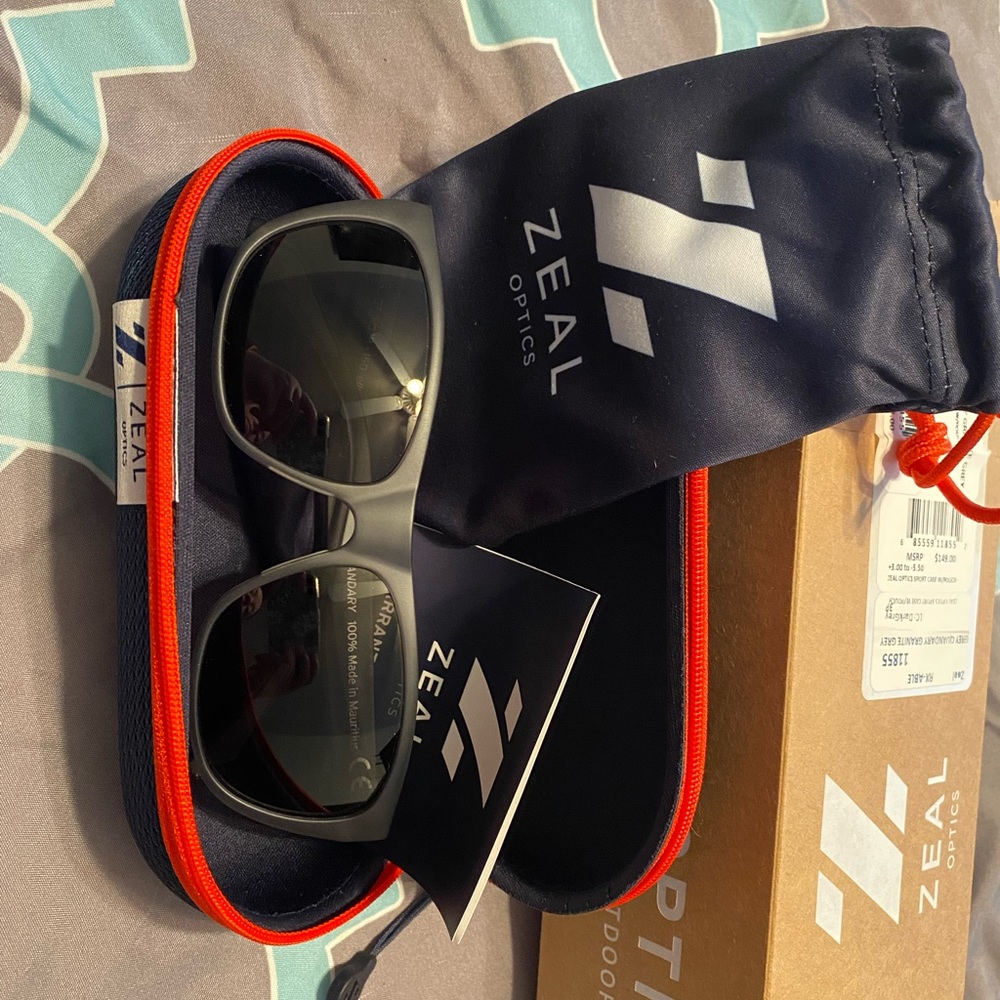 Unisex Zeal Optics Sunglasses - Smoky Grey Color